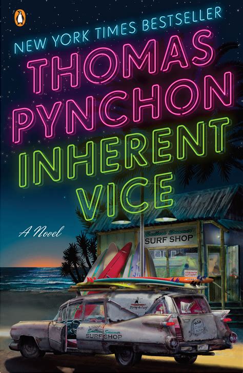 Inherent Vice is Pynchon's latest book. It's a detective novel, as recognizable in terms of genre fiction as a classic Raymond Chandler book. Pynchon's private dick (a joke that Pynchon lovvvveeesssss to make in Inherent Vice) is a dope smoking Venice (well Gordita) Beach dwelling private eye, as familiar to your parents (The Maltese Falcon) as ... 